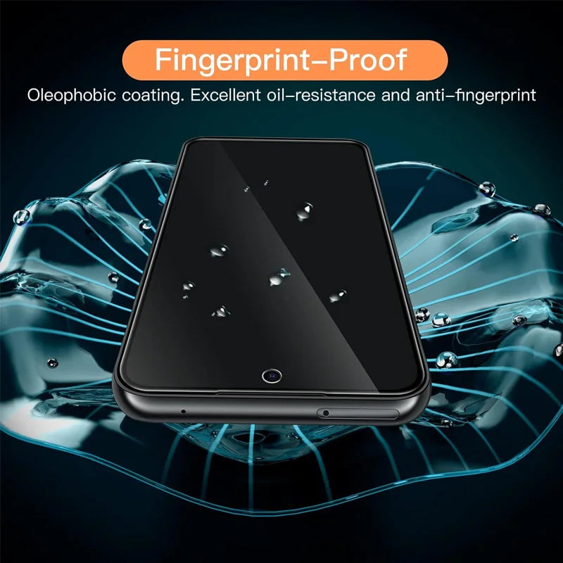 **HD Tempered Glass Screen Protector for Samsung Galaxy S21–S26 | Ultra-Clear Scratch-Resistant Protection**