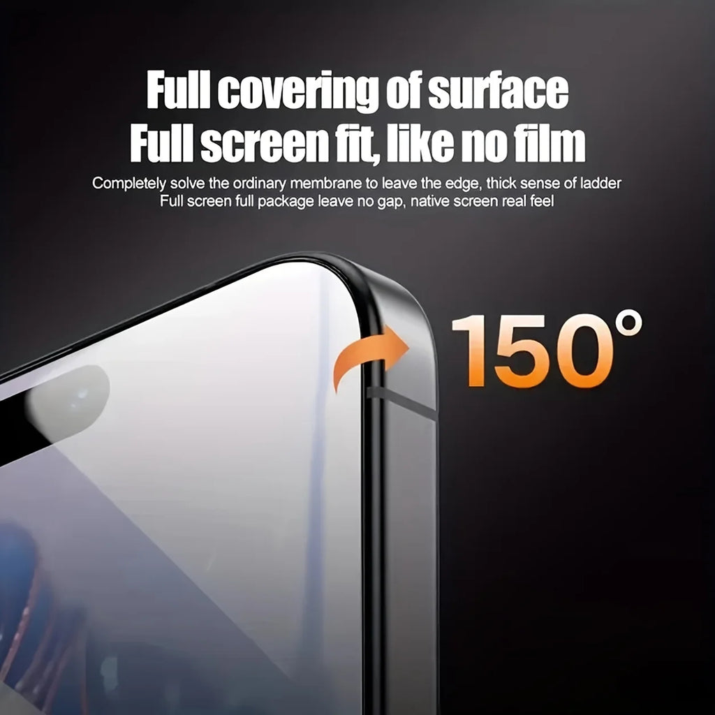 4-Pack HD Tempered Glass Screen Protectors for iPhone 11–17 Pro Max | Auto-Alignment, Dust-Free & Bubble-Free