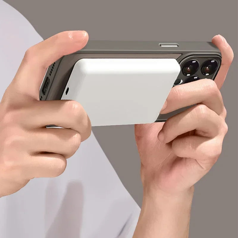 **Luxury Frosted Magnetic Case for iPhone 12–18 Pro Max | MagSafe Compatible with Lens Protection**
