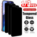 Anti-Spy Privacy Tempered Glass for iPhone 11–18 Series | Privacy Screen Protector | Anti-Peeping & Anti-Scratch